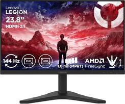 Lenovo Legion R24s | 24 colių Full HD žaidimų monitorius | 1920 x 1080 | 16:9 | 144 Hz | 1 ms atsako laikas | HDMI | DisplayPort | IPS skydelis | Stovas | Nuo atspindžių | TÜV akių apsauga | Juoda | 3,5 kg