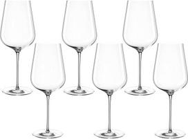 LEONARDO HOME Brunelli 066411 Raudonojo vyno taurių rinkinys iš 6 indaplovėje plaunamų raudonojo vyno taurių Vyno taurės su piešta rankenėle Vyno taurių rinkinys 740 ml