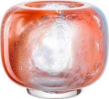 LEONARDO HOME Cipria Due Vaza, 1 vnt., dekoratyvinė vaza su spalviniu gradientu, skersmuo 13 cm, meniškas svetainės dizainas, stiklinė vaza puokštėms, aukštis 19,5 cm, įvairiaspalvė, 047507