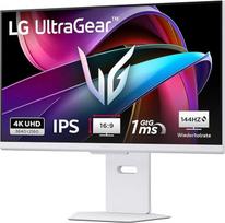 LG Ultragear 32G810SA-W.AEU (32 colių) 4K UHD IPS žaidimų monitorius, 144 Hz, "AMD FreeSync Premium", "DisplayHDR 400", "webOS", 2X HDMI 2.1, baltas