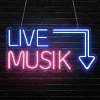 Live Music Neon ženklas sienai Muzika LED Neon šviesos užrašų šviesos ženklas Dimmable USB maitinimo šviesos iki roko ženklas muzikos studija baras viešbutis biuras vyras urvas miegamasis šalis