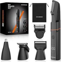 MAXGROOM 4 in 1 intymių vietų skustuvas vyras IPX6
