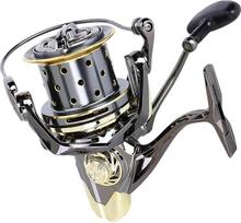 Metalinė didelė spiningo žvejybos ritė Didelio stiprumo gido strypo struktūra Anti-Jūros vandens karpių vilkimas 25 kg GX8000-12000 Fish DShanLa (ritės talpa: 12000 serija)