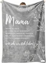 Motinos dienos dovana, pliušinė antklodė, Motinos dienos dovanos mamai, dovanos mamai Motinos dienos proga, gimtadienis, Valentino diena, dukros ir sūnaus dovana mamai