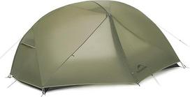 Naturehike Mongar PRO Ultralight palapinė, 1,6-2,4 kg, vandeniui ir vėjui atspari palapinė, 3 sezonų palapinė, 1/2/3 asmenų palapinė su prailginimo audiniu ir tinkleliu nuo uodų, skirta žygiams, stovyklavimui, lauke