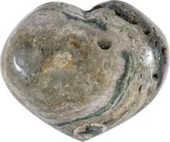 Nupuyai Vandenyno agato akmens kristalas Žalia akmens brangakmenis Širdies akmuo Poliruotas širdies formos gydomasis akmuo Mineralinis akmuo Natūralus akmuo Meditacija Feng Shui dekoracijos biurui namuose