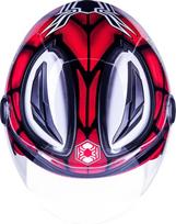 one by Camamoto | Spiderman šalmas vaikams, patvirtintas motociklams ir motoroleriams, XL dydis (53-54 cm), mikrometrinis užsegimas, Junior