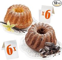 Ou Taip! 12 x 51g pakuotė - 2 rūšių mišrainės - vanilinės ir kakavos - supakuotos atskirai - tiesioginio vartojimo pakuotės - grynasis svoris 612 g