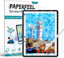 PAPERFEEL [2 vnt.] "iPad Air" 5/4 kartos ekrano apsauga (2022/2020 10,9 colių), matinio popieriaus ekrano apsauga nuo atspindžių ir pirštų atspaudų, skirta rašymui, piešimui