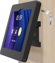 Planšetinio kompiuterio sieninis laikiklis, suderinamas su "Samsung Galaxy TabA11+", "Tab A9+", apsaugotas nuo vagystės su užraktu, visas metalinis pasukamas - BSW101BJ