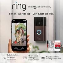 Ring Battery Video Doorbell (2024) | "pasidaryk pats" belaidė durų skambučio kamera su vaizdu nuo galvos iki kojų, HD vaizdo įrašas | Lengva įdiegti (5 min.) | Su įmontuota baterija I 30 dienų nemokama "Ring Home" bandomoji versija