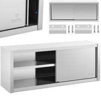 Royal Catering Maitinimo sieninė spintelė su stumdomomis durimis STAL 150 x 45 x 60 cm