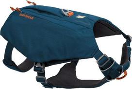RUFFWEAR Switchbak diržai šunims su kišenėmis, patogūs visą dieną, su įmontuotomis kišenėmis trumpoms išvykoms ir kasdienei veiklai, skirti dideliems ir labai dideliems šunims, Blue Moon