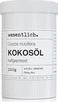 Šalto spaudimo kokosų aliejus 1000 g - gryna odos ir plaukų priežiūra - be priedų - sandarioje skardinėje su užsukamu dangteliu iš wesentlich.