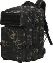 SHANNA Trekingo kuprinė, žygių kuprinė, karinė kuprinė, 45L armijos kuprinė, Molle Assault Pack, taktinė kovinė kuprinė, skirta lauko žygiams, stovyklavimui, žygiams, žvejybai, medžioklei