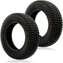 SPARES2GO 2 x 300mm x 8mm 3.00 x 8.8" Pneumatinės blokų protektoriaus padangos mobiliesiems motoroleriams
