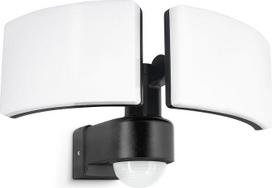SSC-LUXon NORSU lauko šviestuvas su judesio jutikliu ir šviesos jutikliu 40 W - LED sieninis lauko šviestuvas 2 lemputės Pasukamas IP65 4000 K 230 V