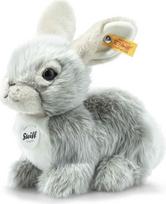 Steiff 067488 Dormili triušis pliušinis žaislas 21 cm pilkas sėdintis