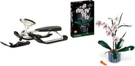 STIGA Snowracer Curve GT Road Luge vairuojamosios rogės vaikams ir suaugusiesiems & Lego 10311 Icons Orchid