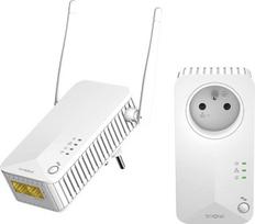 STRONG Pack CPL600Mbps ir 1 CPL WiFi filtruotas lizdas ir Ethernet prievadas, išplečia WiFi tinklą, suderinamas su interneto dėžute, idealiai tinka daugiafunkcinei televizijai, be konfigūracijos, paruoštas naudoti