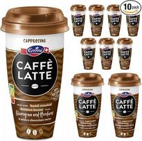Su "Pufai Grocery", "Emmi Caffe Latte Cappuccino" Pieno mišinys iš nenugriebto pieno ir grietinėlės su šviežiai paruošta kava 230 ml x 10 vnt.