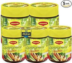 Su "Pufai Grocery", "Maggi Garden Vegetables Bouillon" 130 g x 5 vnt.