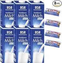Su Pufai Grocery, Weihenstephan Patvarus pienas 0,1 % riebumo pienas 1000 ml x 6 vnt., kavos kremas 10 % riebumo, 4 vnt.