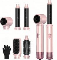 UMIGA Hairstyler 5-in-1 Airstyler Plaukų stiliatorius Oro garbanojimo geležis Plaukų džiovintuvas Šiluminis šepetys Tiesinimo šepečių rinkinys Multistyler Apvalus šepetys Plaukų džiovintuvas Šiltas oro šepetys Plaukų modeliavimo prietaisai Plaukų džiovint
