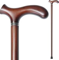 Vaikščiojimo lazda su 4 aukščiais - rankų darbo medinės vaikščiojimo lazdos vyrams ir moterims, ergonomiškos džentelmenų derbio medinės lazdos Cool Stylish Gents Wooden Walking Cane