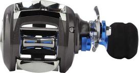 Wakects 12+1BB Baitcasting Angelrolle, Meeresangelrolle aus Metall mit 10 Kg Zugkraft, für die Rechte Hand, Großes Fassungsvermögen, Breites Gehäusedesign