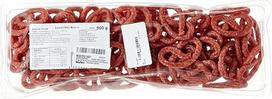 WURSTBARON® Salami Mini Pretzel, originalios dešros užkandžiai iš Bavarijos, 500 g pakuotė, užkandžių dėžutės lazdelės
