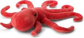 WWF pliušinis aštuonkojis Tikroviško dizaino pliušinis žaislas, maždaug 50 cm aukščio ir nuostabiai minkštas