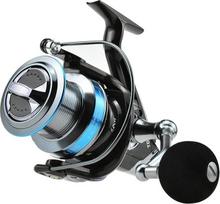 Žvejybos ritė Spiningo ritė 8000/9000 Sūriavandenė žvejybos ritė Metalinė ritė 20 kg / 44 lb Piešimo energija Ilgas nuotolinis valdymas Surfcasting Trolling Lengvas ir praktiškas