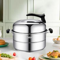 Debo 28cm Stainless Steel Steamer & Soup Pot