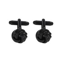 Funny Knot Ball Design Mens Cufflinks Gold Silver Black Colors New Arrival Shirt Suit Gemelos Festival Gift