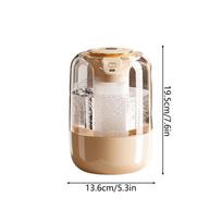 Air Humidifier 3 Mist Level Digital Display Baby Humidifier Quiet Ultrasonic Air Vaporizer For Living Room Large Room Baby chaki