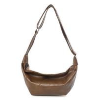 PU Leather Women’s Handbag Fashi Dumpling Bag For Women New Arrival Shoulder Bag For Women 22CM 9CM 22CM šviesiai ruda spalva