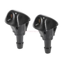New 2PCS 76810-SWA-E01 Car Front Windshield Windscreen Washer Nozzle Water Spray Jet 76810SWAE01 for CRV CIVIC 2006-2011 2Pcs