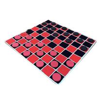 Giant Outdoor Checkers Game Large Size Classic Board Game Set for Kids and Adults Durable Portable Design Suitable for Lawn Patio and Backyard