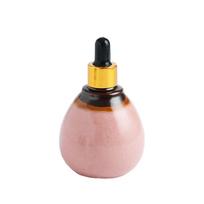 Container Refillable Bottles Aromatherapy Diffuser Ceramic Dropper Bottles Essential Oil Bottle rožinė