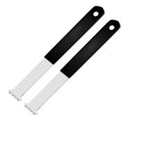 2Pcs Micro-Toothed Joint Scrapers Paving Puller Double Joint Scraper Non-Slip Grip Paver Extractor Tool Effortless Removal