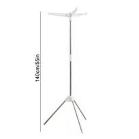 Collapsible Tripod Clothes Drying Rack, Foldable Portable Space Saving Laundry Drying Racks Clothes Drying Hanging Rack Stand