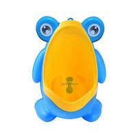Frog Cute Potty Training Urinal For Boy With Fun Aiming Target Toilet Urinal Trainer Children Stand Vertical Pee Infant Toddler