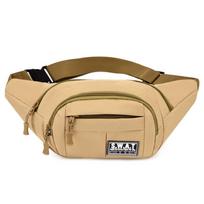Large Capacity Outdoor Waist Bag Multi-layer Sling Bag New Nylon Waterproof Camouflage Fanny Pack
