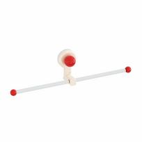 Wall Mounted Towel Storage Hook Suction Cup Waterproof Hairband Storage Hook Durable Reusable Hair Tie Storage Rack Household 30cm smėlis