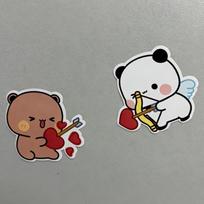 And Bubu Dudu Fridge Magnets Cute Anime Magnet Frigo Cute Kawaii Panda Bear Yier Fridge Home Decor Sticker Refrigerators Accessories