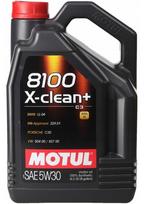 Motul 8100 X-Clean+ Plus 5W30 C3 504/507 5L