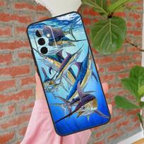 Fishing Gear Fish Case For Samsung Galaxy A55 A35 A25 A15 A53 A33 A13 A51 A71 A12 A32 A52 A14 A34 A54 Cover Samsung A34 5G