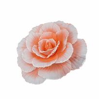 30CM Giant Simulated Rose Flower PE Foam Material Backdrop Decoration Wedding Decoration Wall Decoration Linen Simulated oranžinė