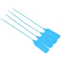 100Pcs Durable Plastic Security Seals 30cm Anti-tamper Plastic Seals Package Seals Anti-return mėlyna